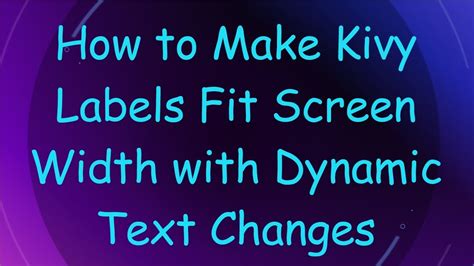 Image result for Kivy Label