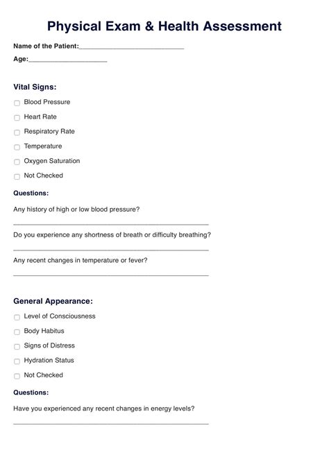Afbeeldingsresultaten voor Physical Exam Form Quill