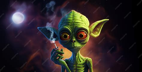 Image result for Alien Smoking Cartoon Wallpaper