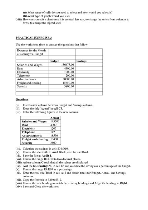 Practical Paper Form Two Spreadsheet に対する画像結果