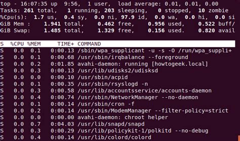 Image result for Linux Top