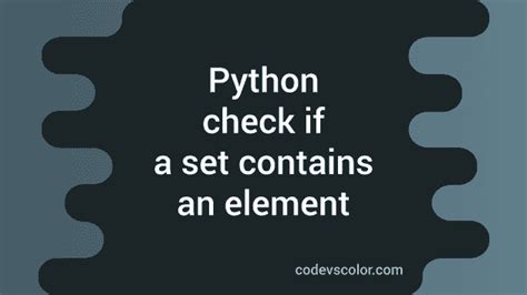 Image result for Check If a List Contains an Element Python