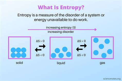Toradh íomhá ar Entropy Definition Biology