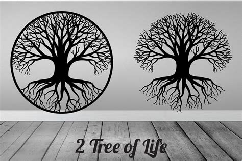 Toradh íomhá ar SVG Tree of Life Decals