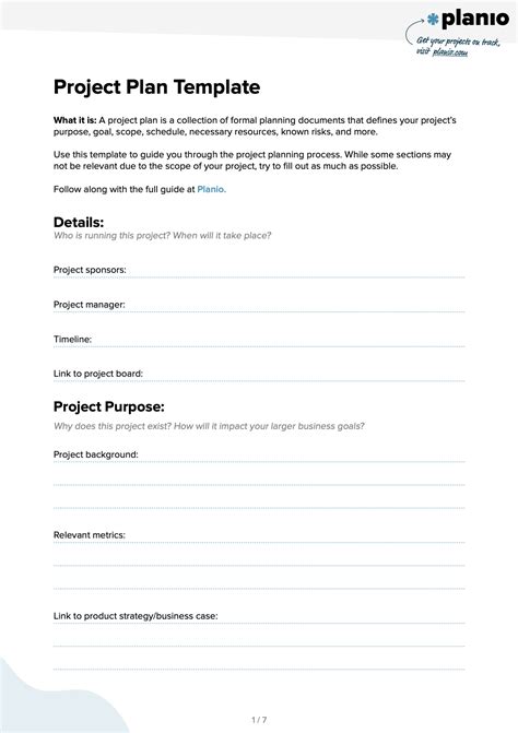 Image result for How Ot Write a Project Plan