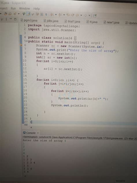 How to Make a Subarray in Java に対する画像結果
