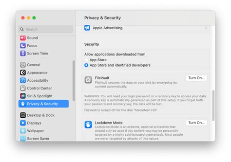 Toradh íomhá ar M1 Mac FileVault Recovery Window