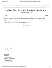 While Loop Questions PDF に対する画像結果