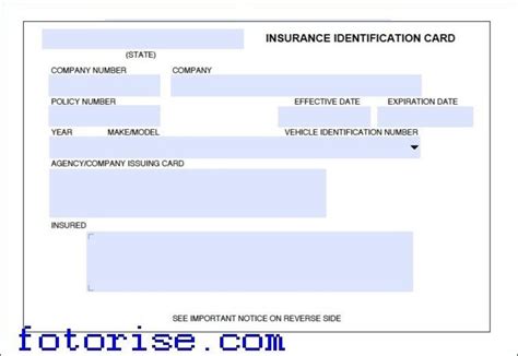 Image result for Progressive Auto Insurance Cards Printable