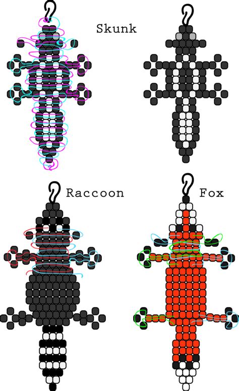 Bead Animals Patterns に対する画像結果