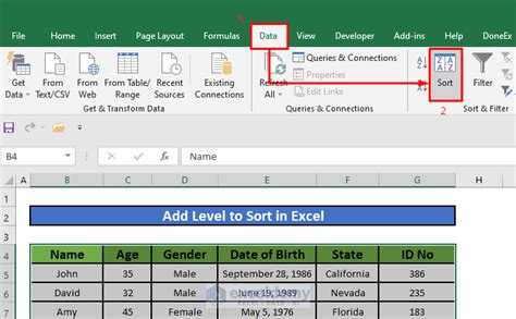 How to Add Filter and Sort in Excel के लिए छवि परिणाम