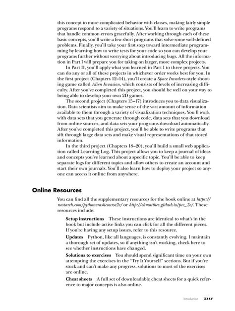 Python Crash Course 2nd Edition に対する画像結果