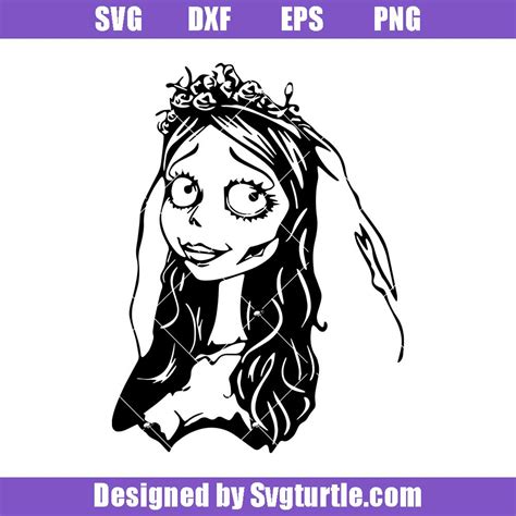 Toradh íomhá ar Corpse Bride Drawing No Background