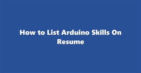 Image result for Arduino Skills