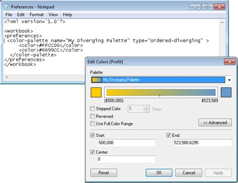 Afbeeldingsresultaten voor Tableau Custom Color Table