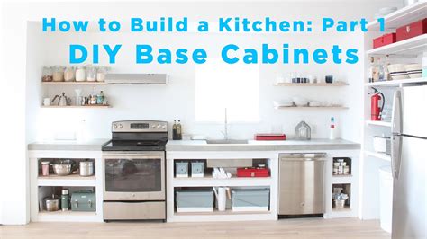 Image result for Build Kitchen Cabinets DIY