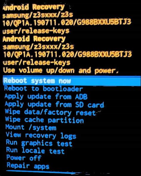 Image result for Samsung Phone Recovery Mode