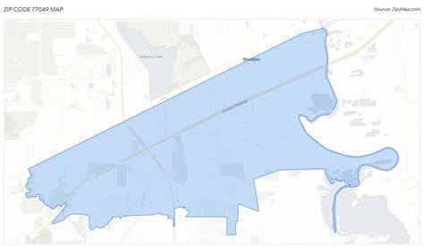 Image result for 77379 ZIP Code Map