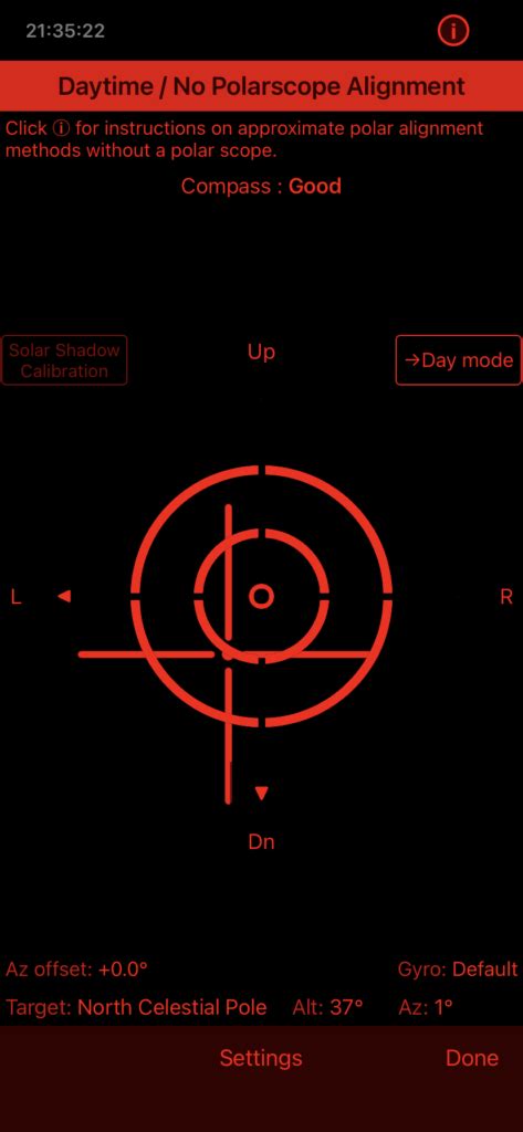 Image result for How to Polar Align the Skywatcher 6R Pro