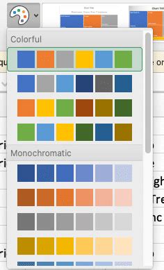 Toradh íomhá ar Excel TreeMap Size and Color Metric