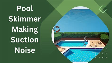 Image result for Pool Skimmer Suction Problems