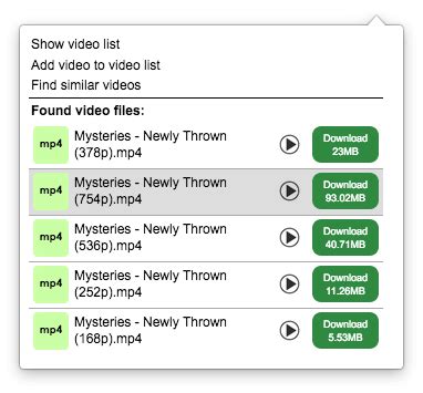 Embedded Video Downloader に対する画像結果