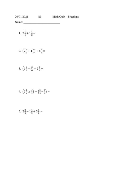 Image result for Class 7 Maths NCERT Questions Fractions Worksheet