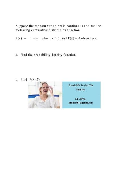 Afbeeldingsresultaten voor Continuous Random Variable Theoretical Examples