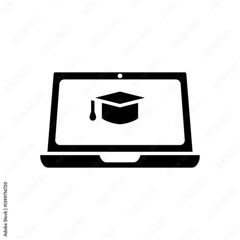 Toradh íomhá ar Vectorized Graduation Cap Logo for Learning App
