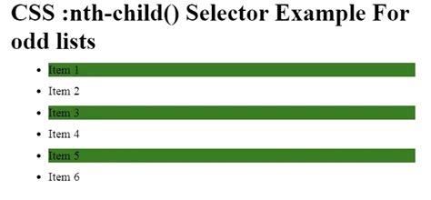 Image result for Nth-Child CSS