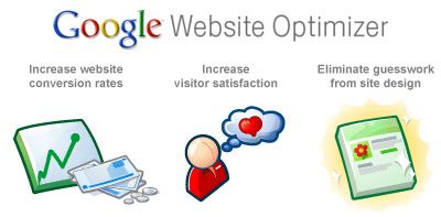 Google Website Optimizer に対する画像結果