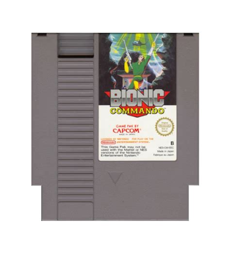 Bionic Commando NES Japan に対する画像結果