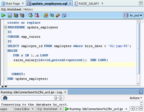 Image result for Statement Exit End Line of Query Oracle SQL Developer