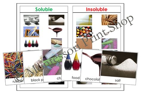 Image result for Soluble and Insoluble Substances