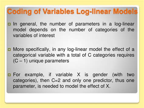 Image result for Log Linear Model