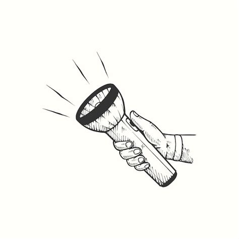 Front-Facing Hand Holding Flashlight に対する画像結果