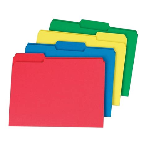 Image result for Colorful File Folders