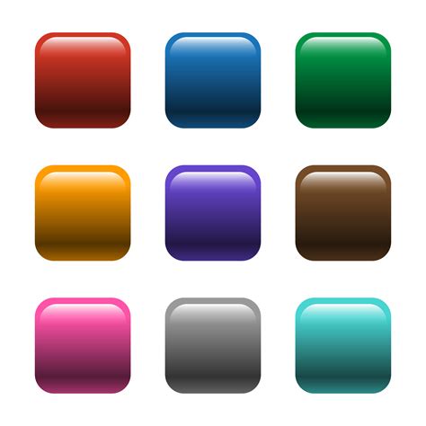Image result for Color Button Square