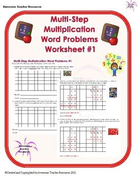 Image result for Multiple-Step Multiplication Problems