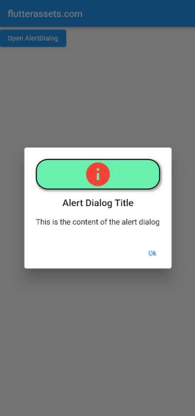 Image result for Example for Dialog in Flutter