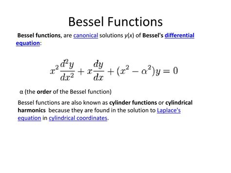 Image result for Bessel Function Distribution