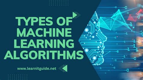 Toradh íomhá ar Types of Machine Learning Algorithms Diagram