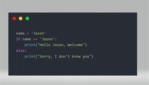 Python Example Conditional Codes に対する画像結果