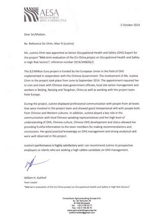 Afbeeldingsresultaten voor Project Reference Letter Sample