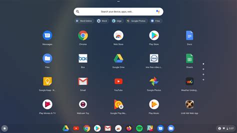 Toradh íomhá ar Chrome OS Linux