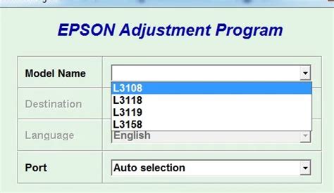 Image result for Epson Printer Maintenance Software