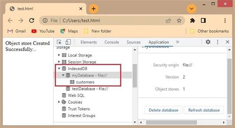 Toradh íomhá ar JavaScript IndexedDB Structure for Large Data Sets