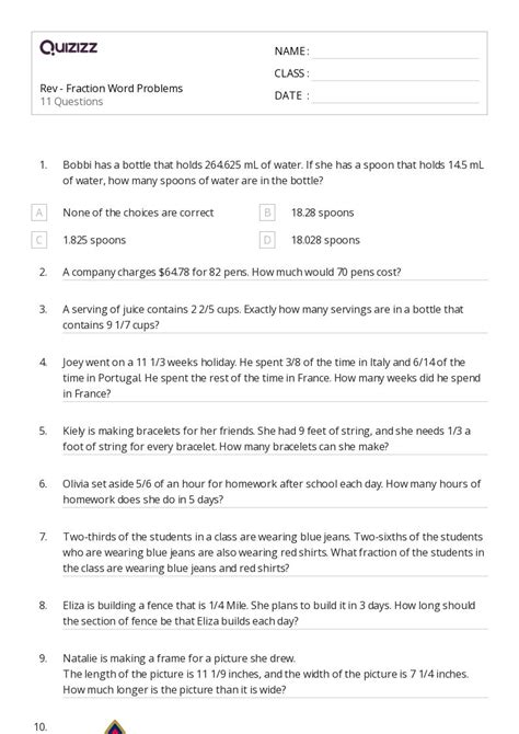 Image result for First Level CFE Word Problems Maths Worksheet