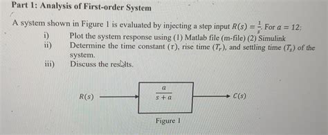 Identification of First Order System に対する画像結果