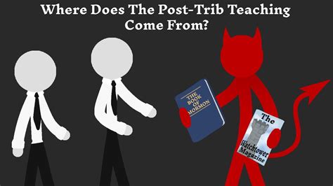 Bildergebnis für Post-Tribulation Teaching